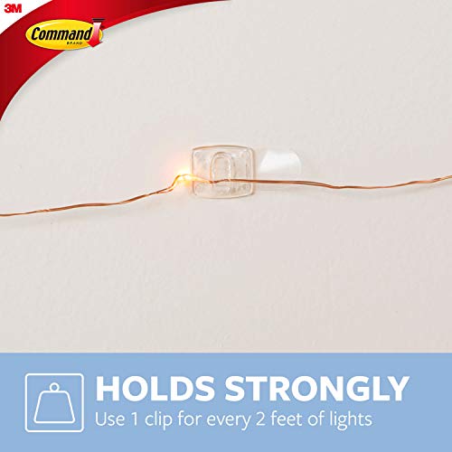Clear Light Clips: Easy Decoration Solution