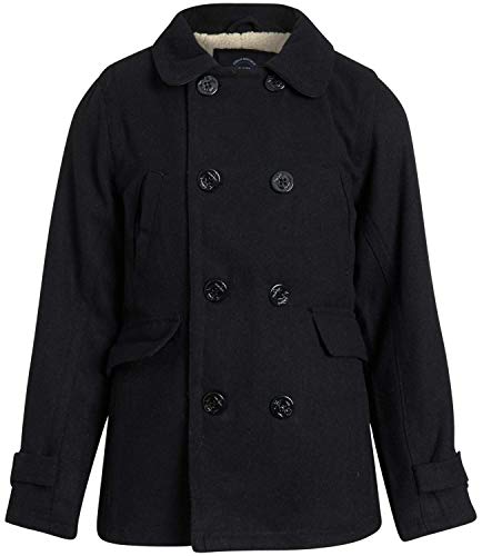 Urban Republic Boys' Faux-Fur Lined Peacoat