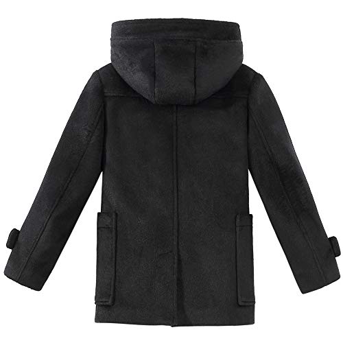 SSLR Boys' Thermal Wool Coat