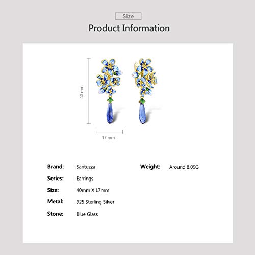 Santuzza Orchid Earrings