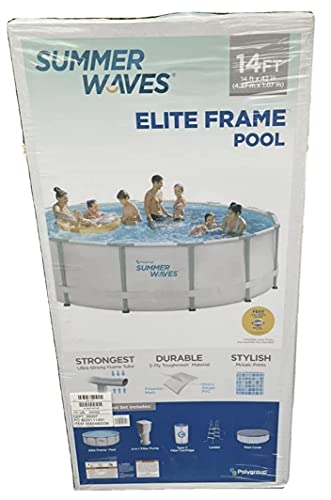 Summer Waves 14ft Elite Frame Pool Set