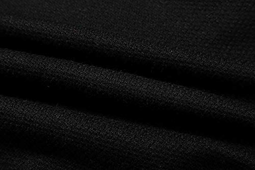 Gioberti Kids' Cardigan Sweater with Flannel Lining, Black