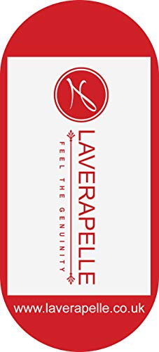 Laverapelle Men's Genuine Lambskin Leather Jacket (Black, Large, polyester Lining) - 1501200