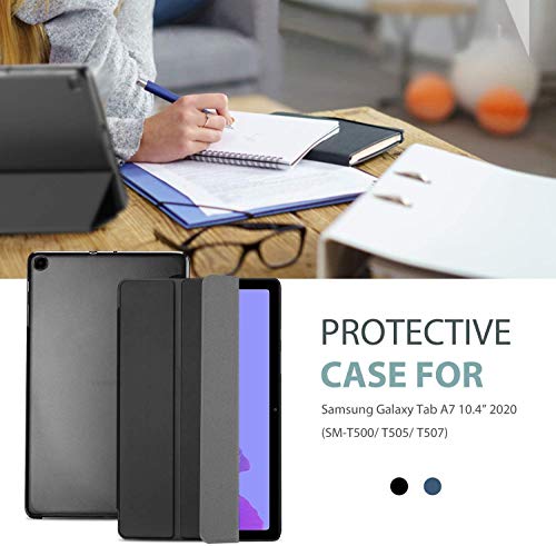 ProCase Galaxy Tab A7 Case 10.4 Inch (SM-T500 / T505 / T507), Protective Stand Case Hard Shell Cover for 10.4 Inch Samsung Tab A7 Tablet 2020 -Black