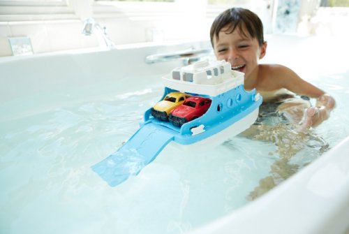 Green Toys Ferry Boat with Mini Cars