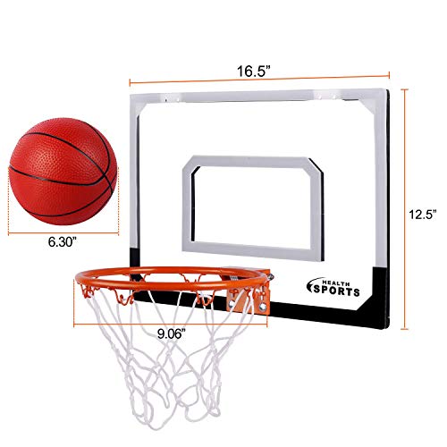 AOKESI Pro Indoor Mini Basketball Hoop Set for Kids