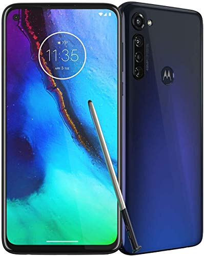 Moto G Stylus 2020 Unlocked Android Smartphone, 4/128GB, 48MP Camera, Indigo