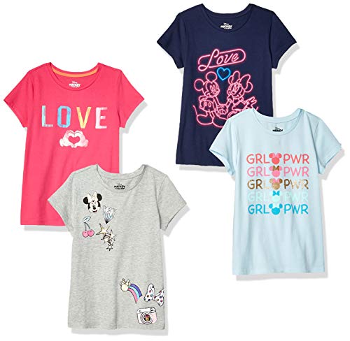 Disney Star Wars Marvel Frozen Princess Tees 4-Pack (Girls)