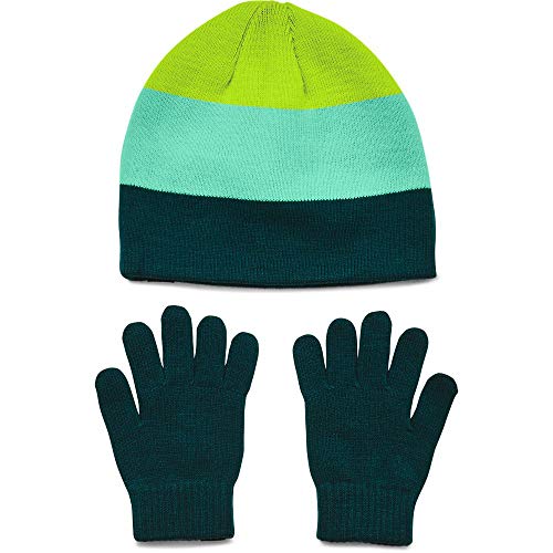 Under Armour Boys' Beanie Glove Combo
