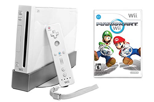 Renewed Wii Console with Mario Kart Wii Bundle