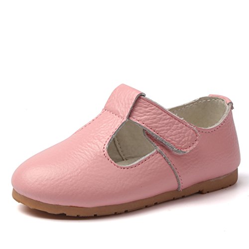 Leather Mary Janes for Girls: T-Shaped Strap Oxford Shoes
