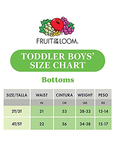 FOTL Toddler Boxer Briefs, Assorted, 10 Pack, 4-5T