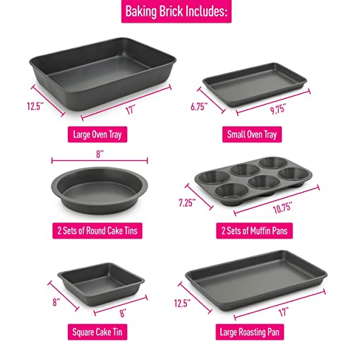 Elbee Home Nonstick Baking Set