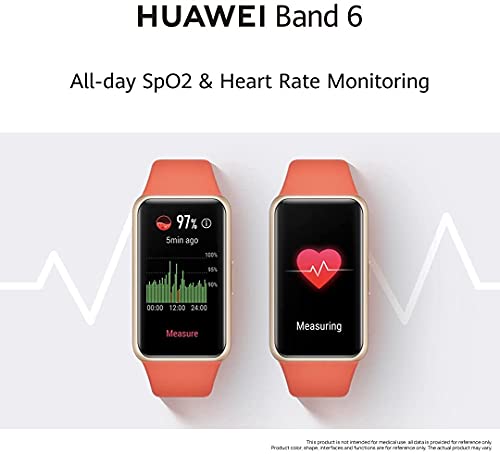 HUAWEI Band 6 Fitness Tracker Smartwatch - Black