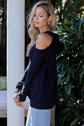 Cold Shoulder Cut Out Sweatshirt