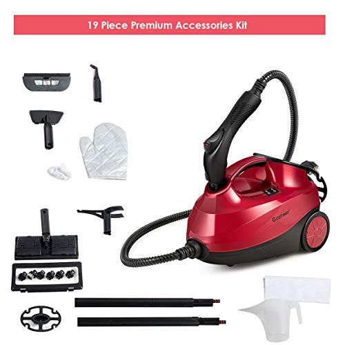 Costway 2000W Multipurpose Steam Cleaner - with 19 Accessories