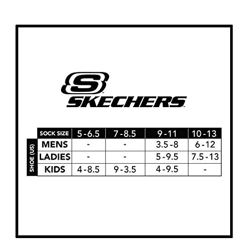 Skechers Girls' Low Cut Socks with Hair Ties