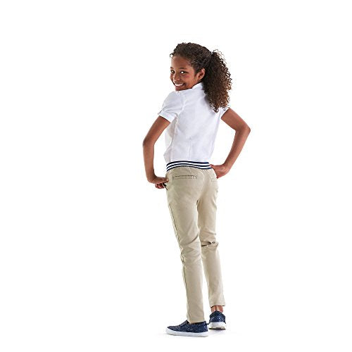 Stretchy Pull-on Khaki Pants