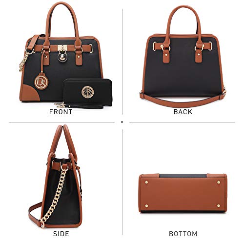 DASEIN Top Handle Hobo Work Bag Set