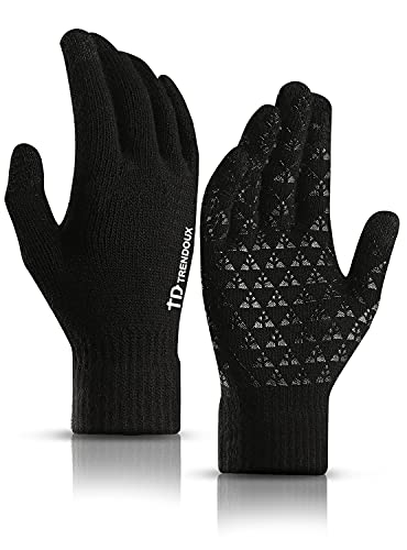 TRENDOUX Winter Gloves - Anti-Slip Touchscreen Glove
