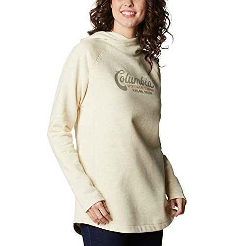 Columbia Women's Oatmeal Heather Hoodie (Small)