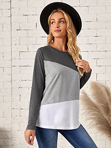 Colorblock Crewneck Comfy Tee