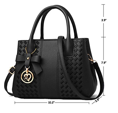 Fashion PU Leather Satchel Tote Bag