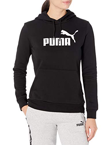 PUMA Women's Black Fleece Hoodie (Large)