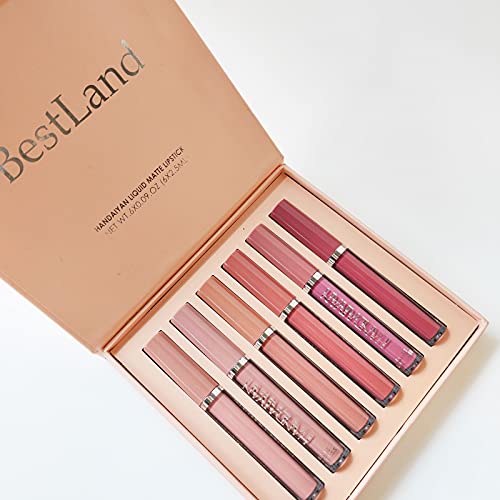 Matte Liquid Lipstick Set, 6pcs