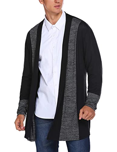 Casual Open Front Cardigan Sweater
