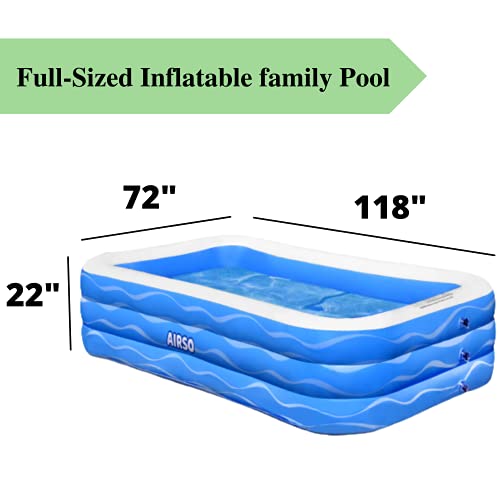 Family Inflatable Swimming Pool - Oversized Lounge Pool