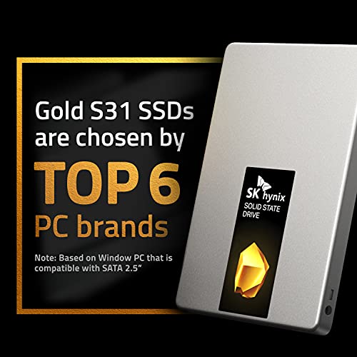 SK hynix Gold S31 1TB SATA Gen3 2.5 inch Internal SSD