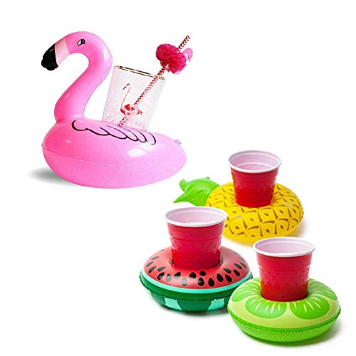 iShyan Inflatable Float Drink Holder for Swimming Pool