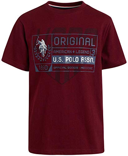 U.S. Polo Assn. Boys' Sweatshirt Set - 3 Piece Lightweight Hoodie and Short Sleeve Shirt Set