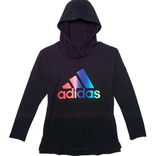 adidas Girl's Black Badge of Sport Light Hoodie