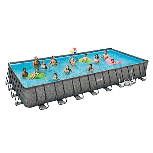 Summer Waves 32ft Rectangular Above Ground Pool Set