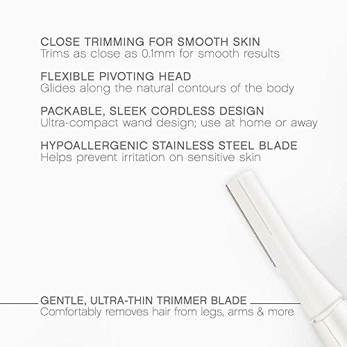 Portable Cordless Hair Trimmer for Bikini, Underarms, Legs