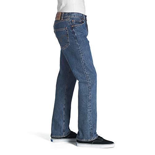 Levi's Men's 501 Original Fit Jeans, Dark Stonewash, 38W x 34L