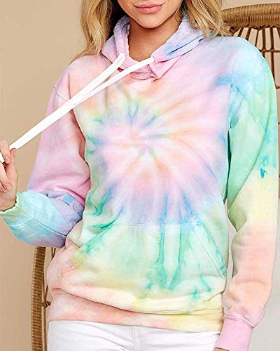 Tie Dye Hooded Sweatshirt