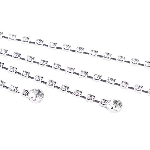 Crystal Rhinestone Waistband Belt for Women