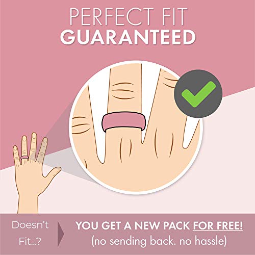 ThunderFit Breathable Silicone Rings