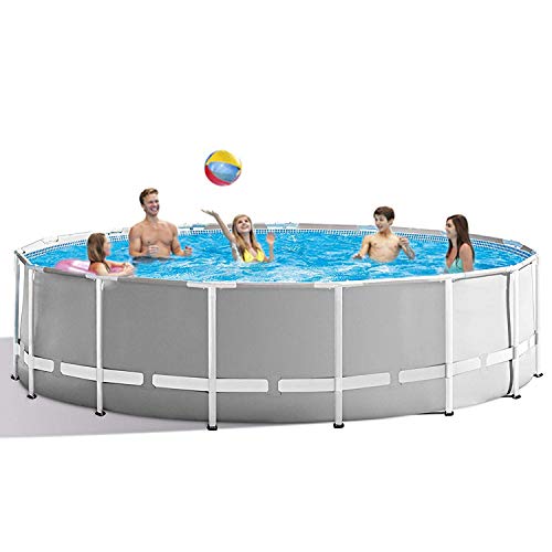 Metal Framed Above Ground Swimming Pool - 10ft x 30in for Family Fun
