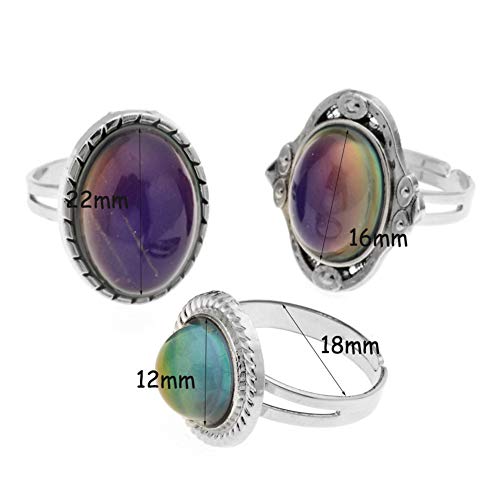 LUBINGSHINE Mood Ring Set