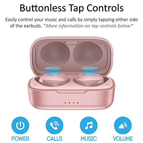 iLuv TB100 True Wireless Earbuds with MEMS Microphone and IPX6 Waterproof