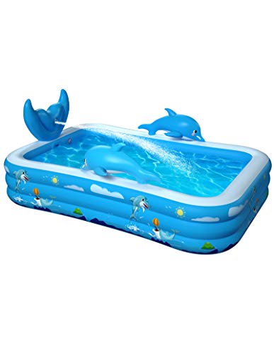 Oxsaml Inflatable Pool for Kids and Family, 98