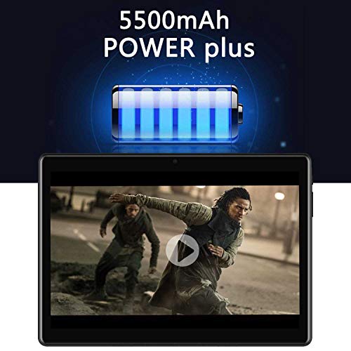 Android 9.0 Tablet 10 Inch with 3G Phone Call, 32GB Storage, Dual SIM, Quad Core, 5MP Camera, HD Touchscreen