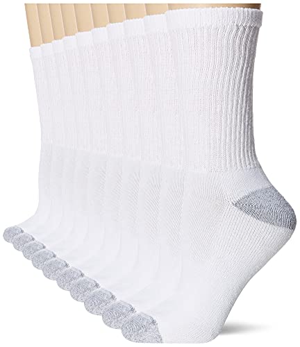 Hanes Women's 10-Pack Crew Socks