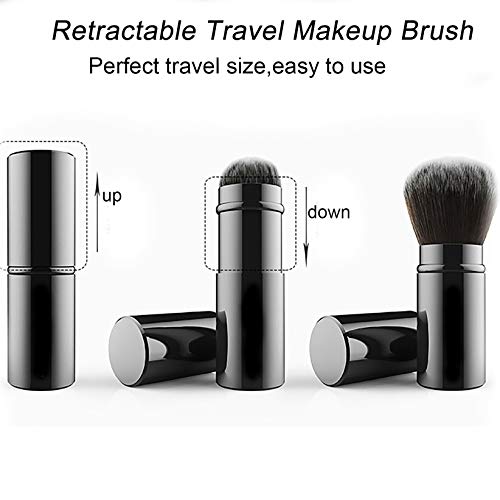 Falliny Retractable Kabuki Brush