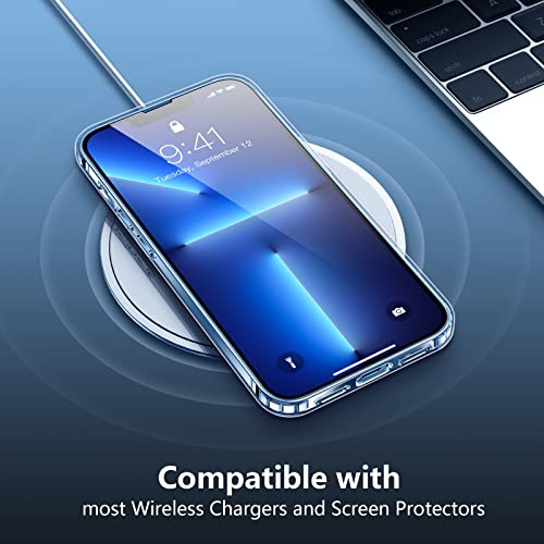 SPIDERCASE Crystal Clear Case for iPhone 13 Pro Max - Military Grade Protection