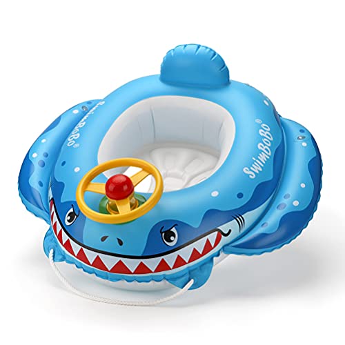 Inflatable Shark Floating Swimming Pool (1-4Yrs)